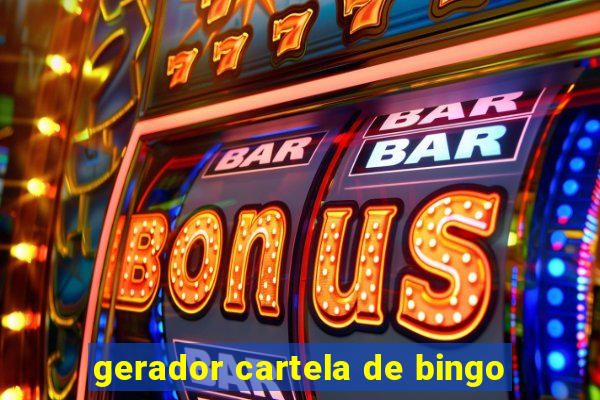 gerador cartela de bingo